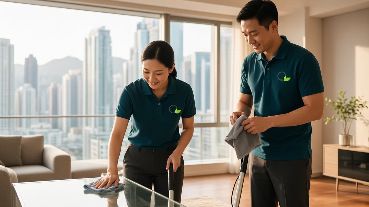 住宅清潔示範 (示意圖)